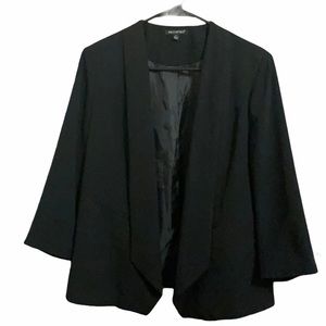 For Cynthia open blazer with three-quarter sleeve
